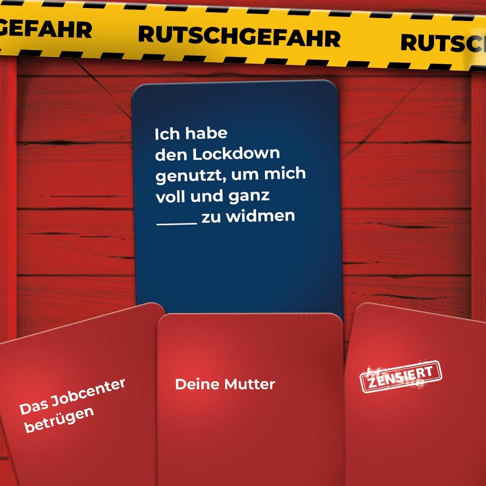 PUNCHLINE - Deutsche Version - Brettspiel für Erwachsene - Geburtstage, Partys, Urlaub, Geschenk - D