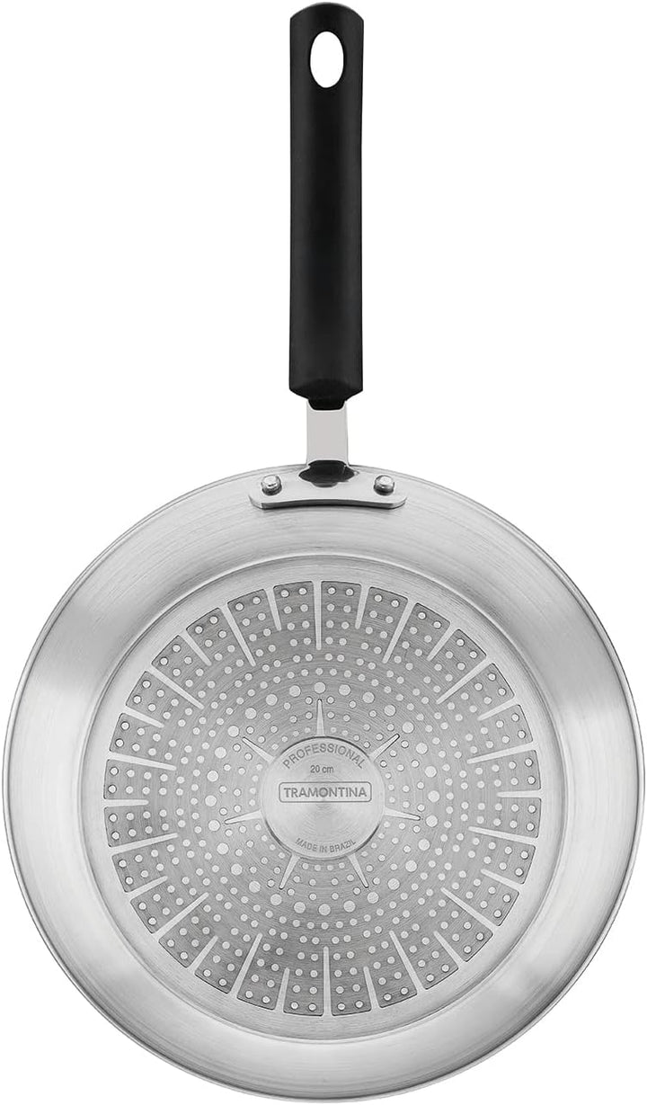 Tramontina Aluminium Bratpfanne antihaftbeschichtet, Induktionsgeeignet, 24 cm - 1,6 l, 20888/024, S