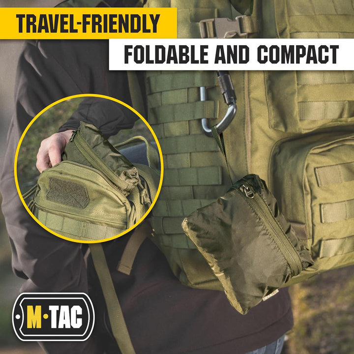 M-Tac Wasserdichter Regenschutz für Wandern, Camping, Reisen L, L