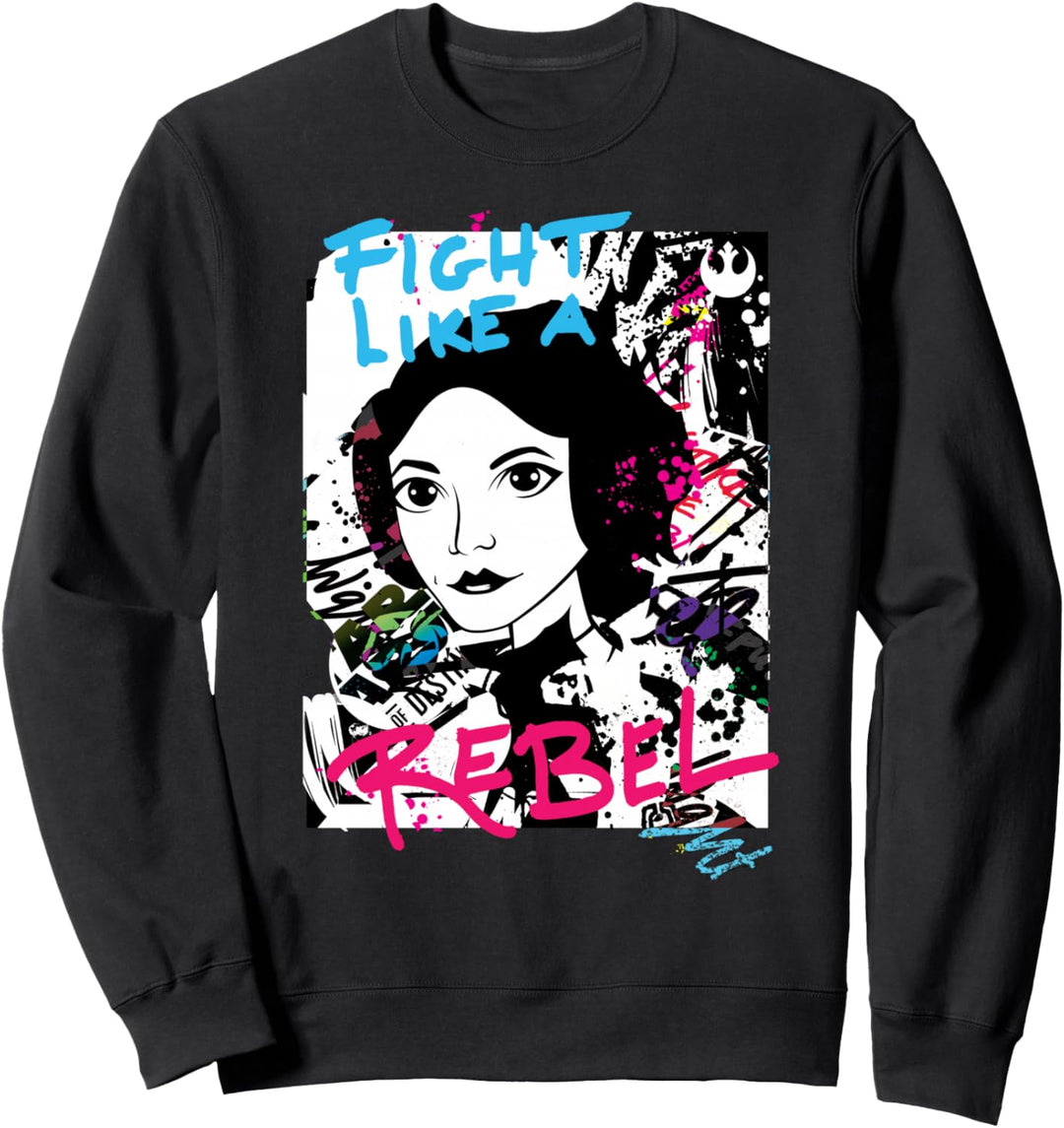 Star Wars Forces of Destiny Princess Leia Fight Like a Rebel Sweatshirt