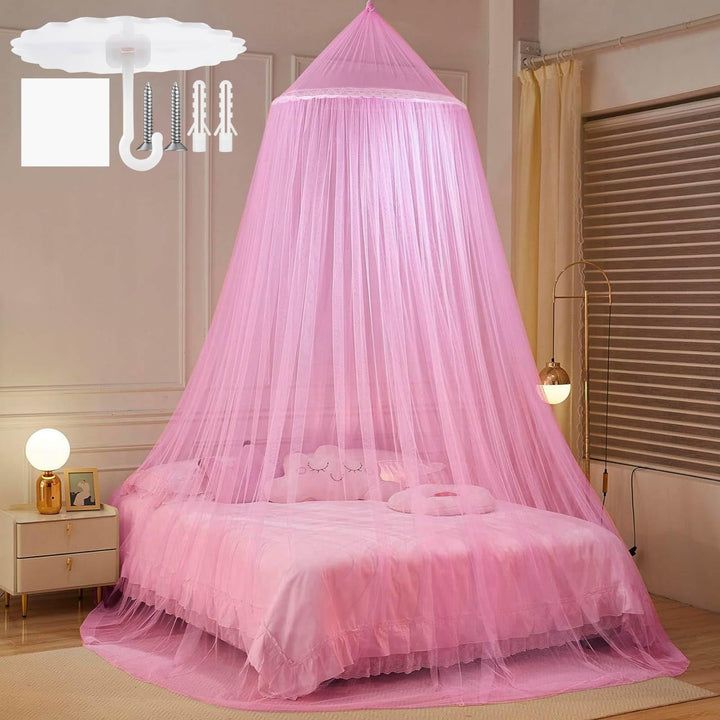 Mückennetz Bett,Moskitonetz Bett,Mosquito Netz Reise,Moskitonetz Reise,Betthimmel Mädchen für Garten
