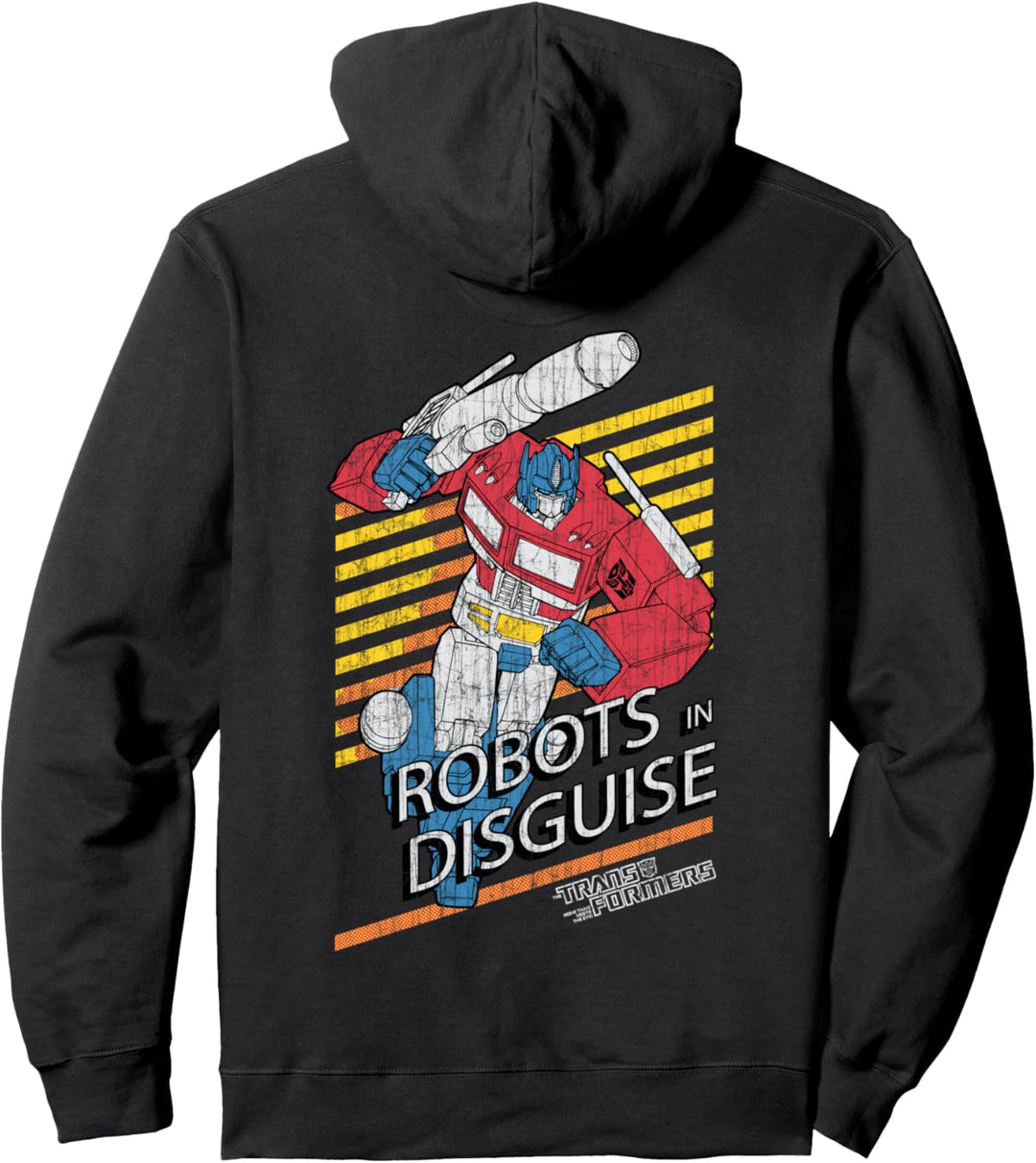 Transformers Optimus Prime: Verkleidete Roboter Pullover Hoodie