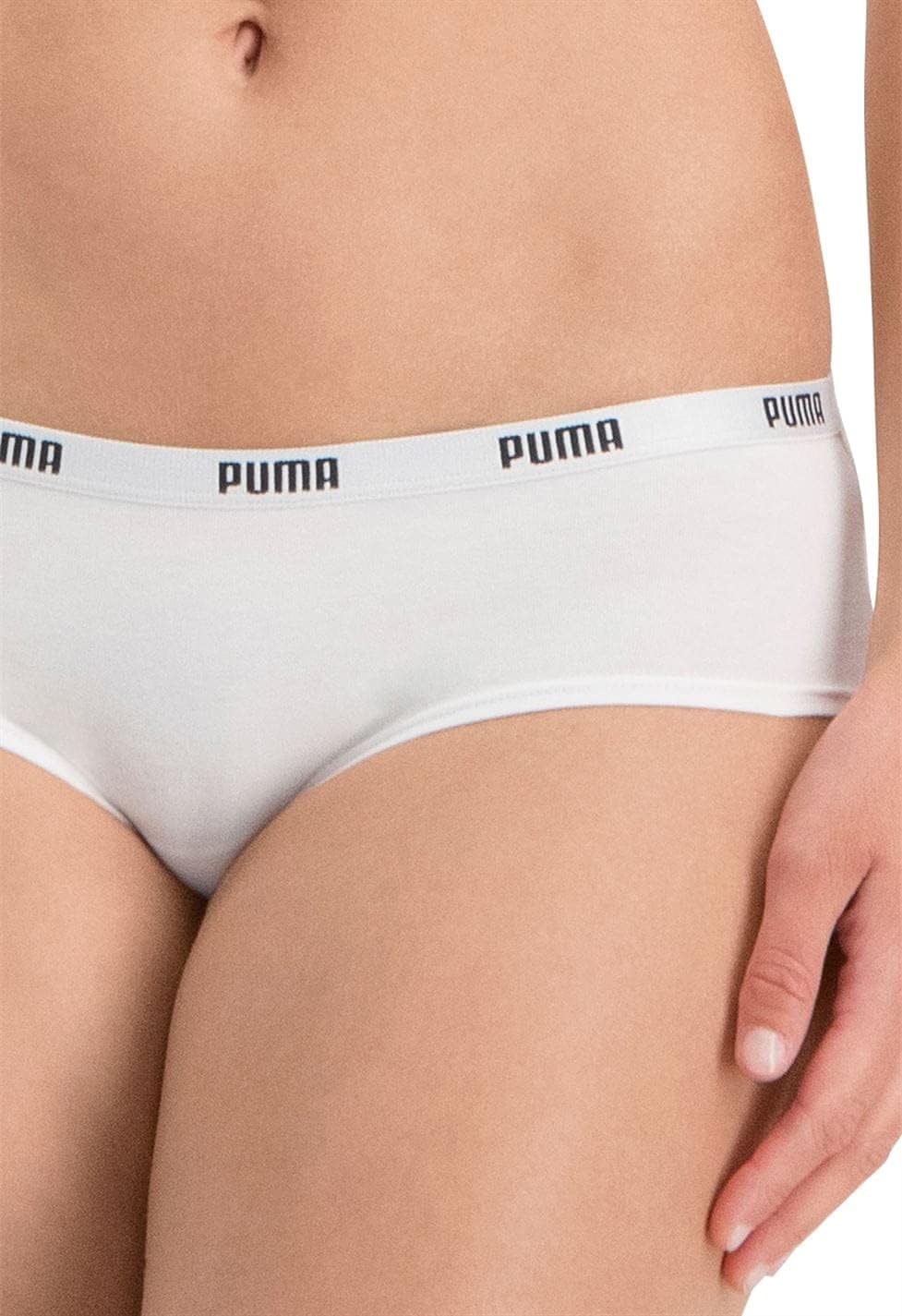 PUMA Damen Hipster Höschen (3er Pack) XS Weiss, XS Weiss