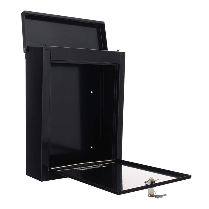 Rottner Briefkasten Brighton Schwarz