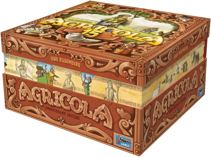 Lookout | Agricola – 15 Jahre Jubiläumsbox | Kennerspiel | Brettspiel | 1-4 Spieler | Ab 12+ Jahren