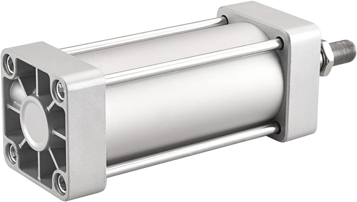 Heschen Pneumatischer Standard-Luftdruckzylinder, SC 80-125, PT3/8 Anschluss, 80mm Bohrung, 125mm Hu