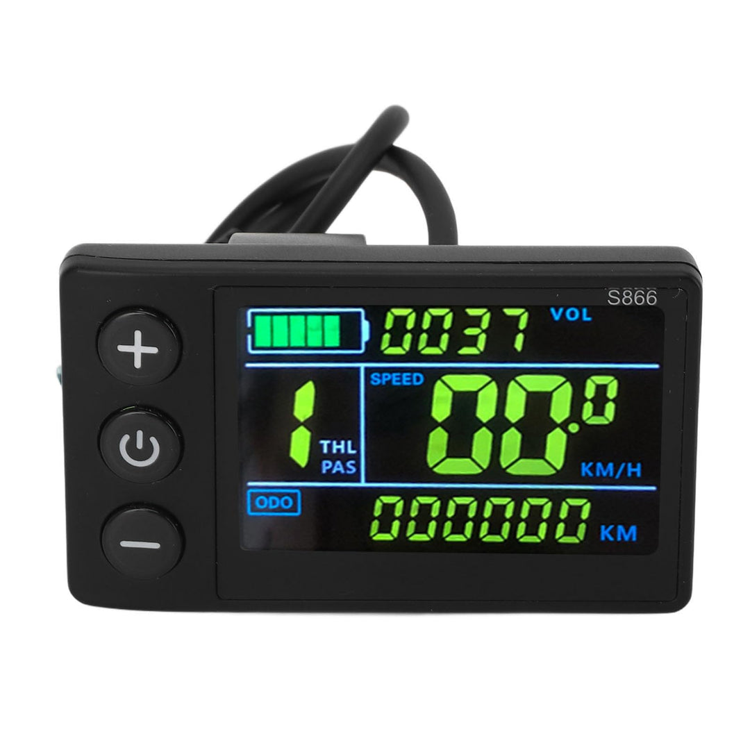 LCD-Display für Elektrofahrräder, S866 ebikesDisplay, Bedienfeld, Wasserdicht, 5-polig, für Elektror