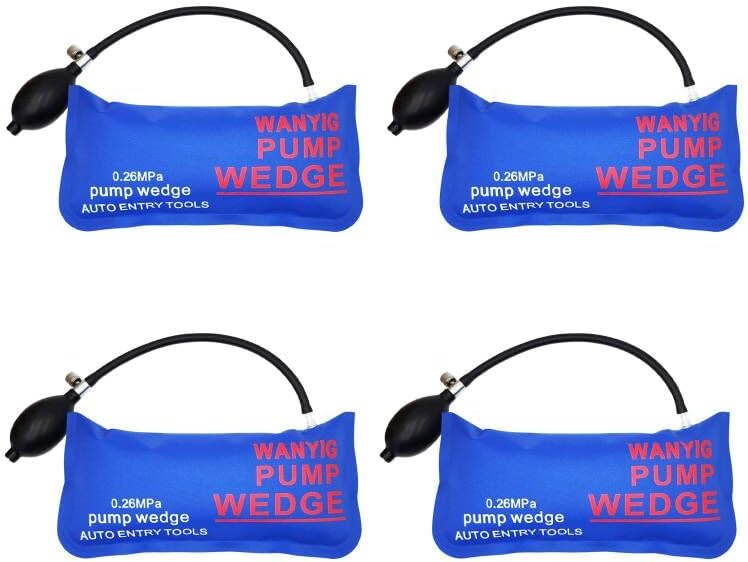 WANYIG 4 Stücke Montagekissen Luftkissen Air Wedge Pump Wedge Pneumatikspanner Montage Luftkissen Sp