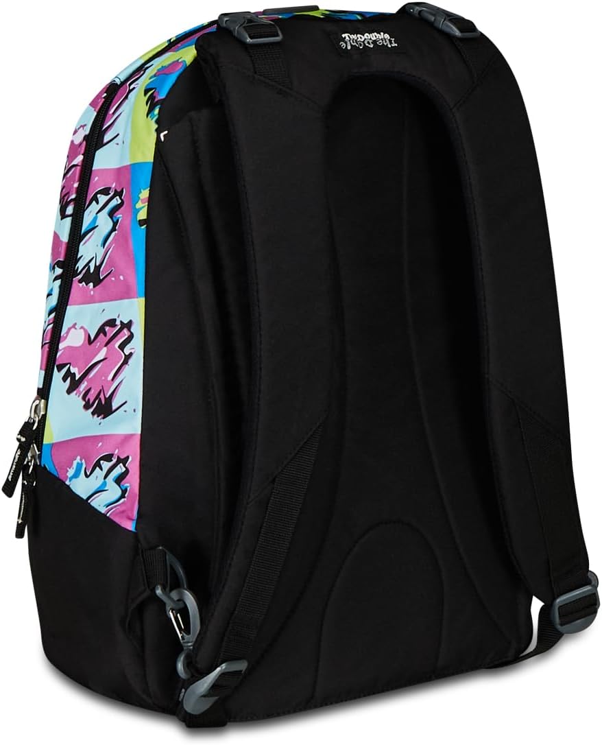 RUCKSACK SEVEN POP HEARTS Geräumige Schultasche für Teenager, Mädchen & Jungen, 2 wechselbare Muster