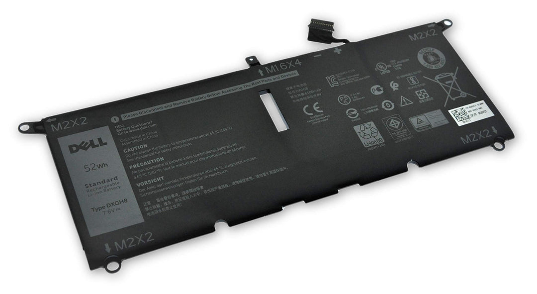 Dell Akku 52Wh 4 Zellen 6500mAh XPS 13 9370 9380 7390 7400 5391 5390 7490 7390 7391 2in1 Latitude 33