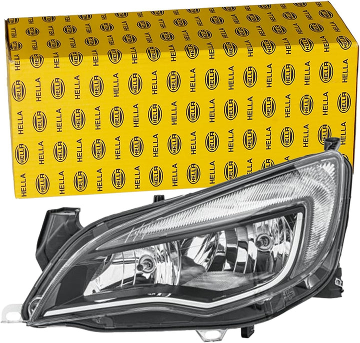 HELLA 1EG 010 011-671 FF/Halogen-Hauptscheinwerfer - links - für u.a. Opel Astra J (P10) - Sport, SX