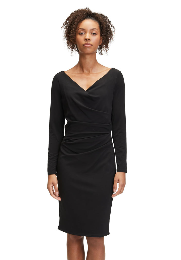 Vera Mont Damen Kleid 36 Schwarz, 36 Schwarz