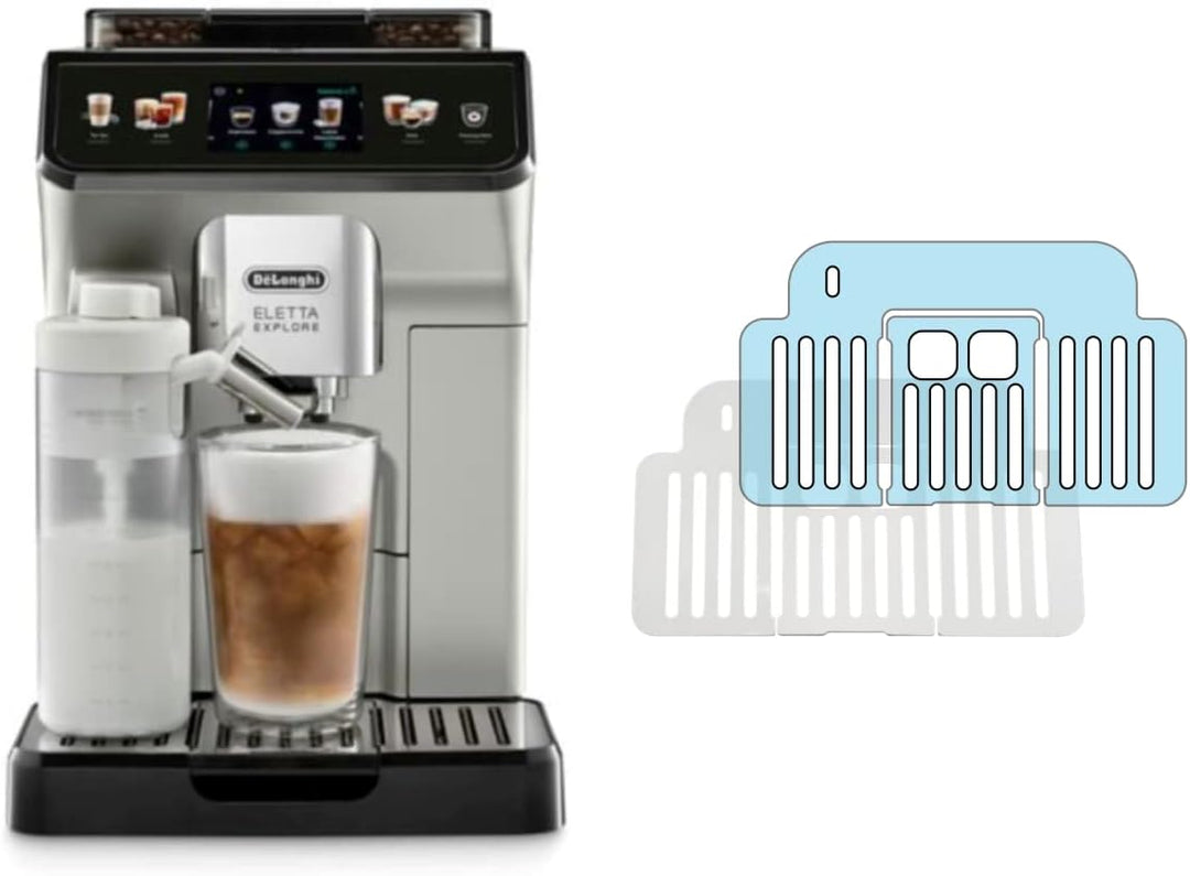 5 x Schutzfolie passend für DeLonghi Eletta Explore/Explore Cold Brew ECAM 450.76 T - 450.55 S - 452