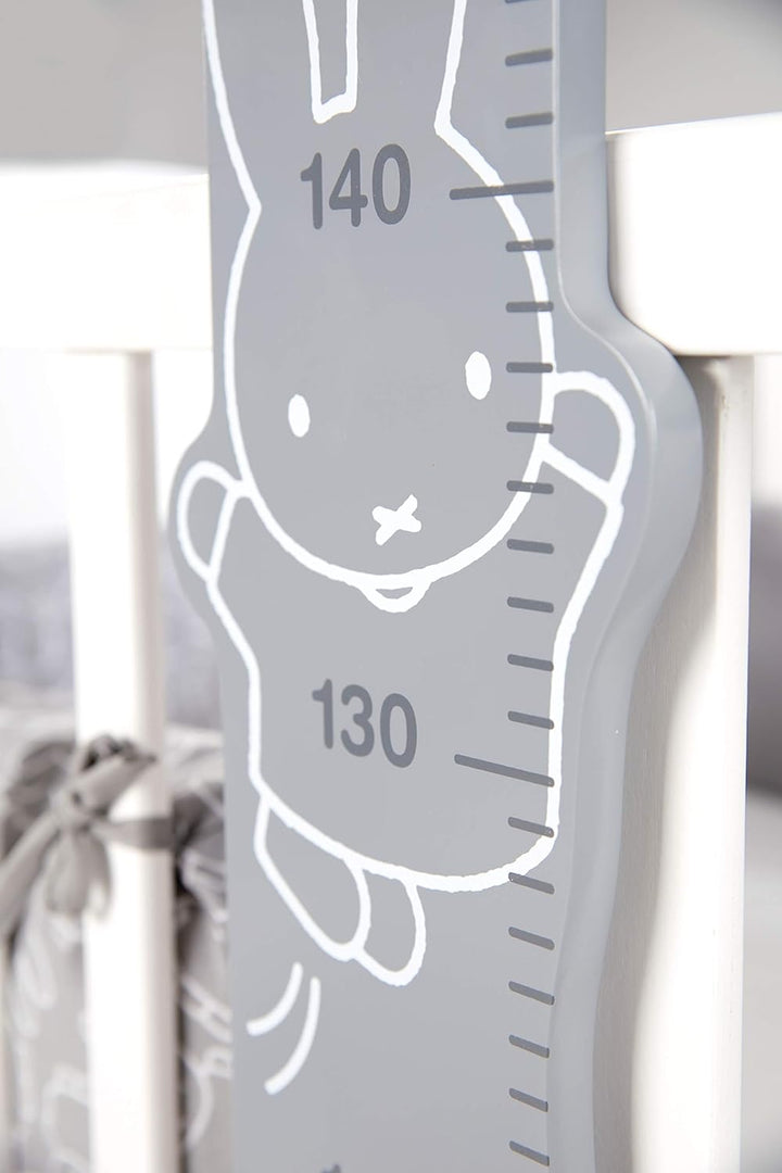 roba Messlatte miffy - Skala für Kinder bis 150 cm mit Hasen Motiv - Kinderzimmer Deko - Messleiste
