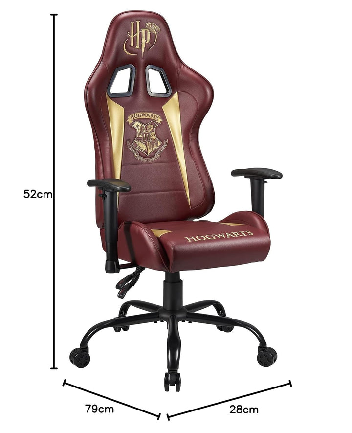 Harry Potter - Ergonomischer Gaming-Stuhl Verstellbare Rückenlehne/Armlehnen - Adult Gaming Chair of