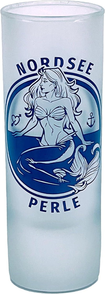 3forCologne Schnapsgläser 6,5cl | 6er Set | Nordsee Perle | Pinnchen, Shotgläser, Tequila, Vodka, Ob