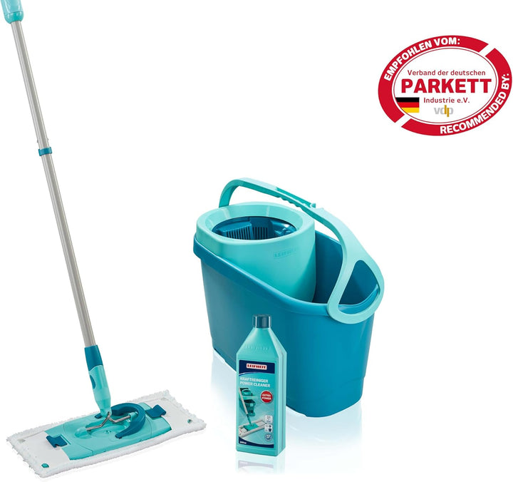 Leifheit Bodenwischer Set CLEAN Twist M Ergo Micro Duo und Kraftreiniger Set Clean Twist Ergo 2.0 mi