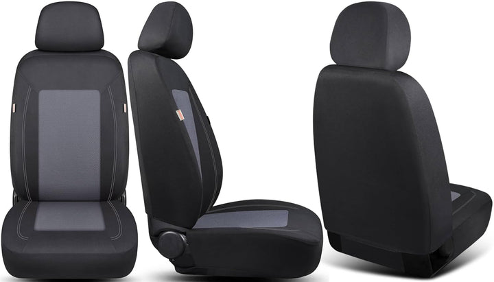Schonbezüge-Komplettset für Skoda Octavia 4 Bj ab 2020 in Schwarz/Grau FT4