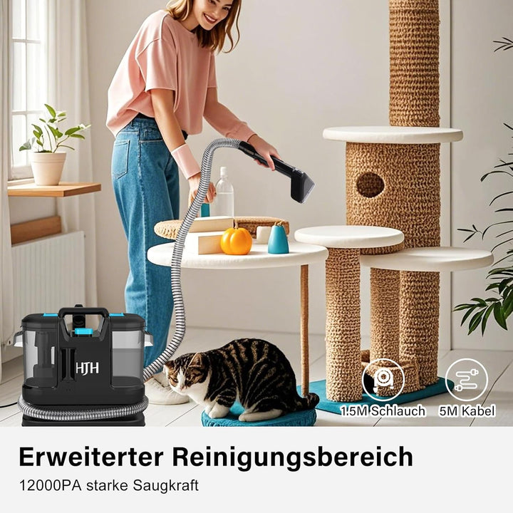 Waschsauger Teppichreiniger, Polsterreiniger Gerät und Nassauger – Kompakter Teppichreiniger und Tex