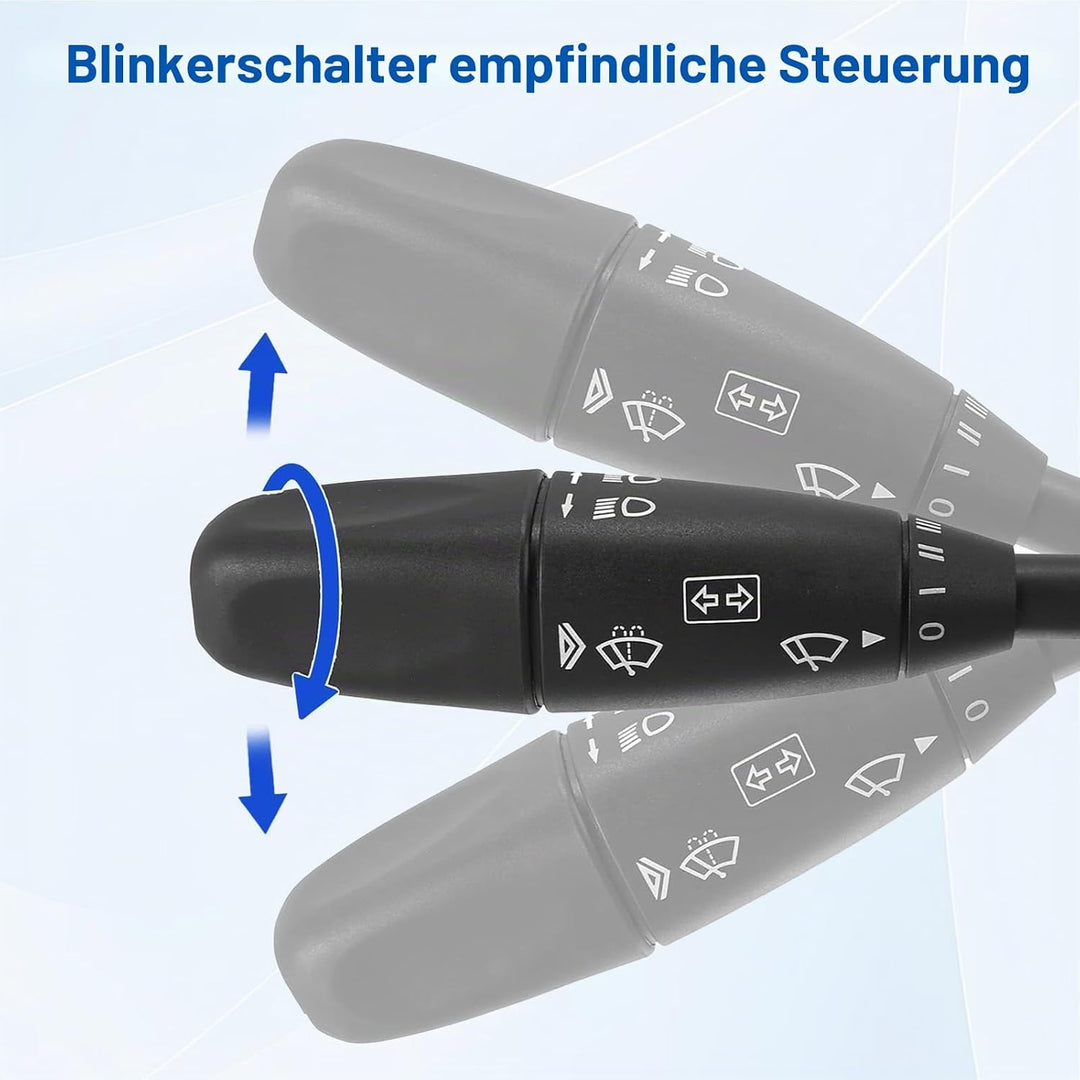 Kombinationsschalter Lenksäulenschalter kompatibel mit C-Klasse W203 S203 CL203 CLK C209 A209 2000–2