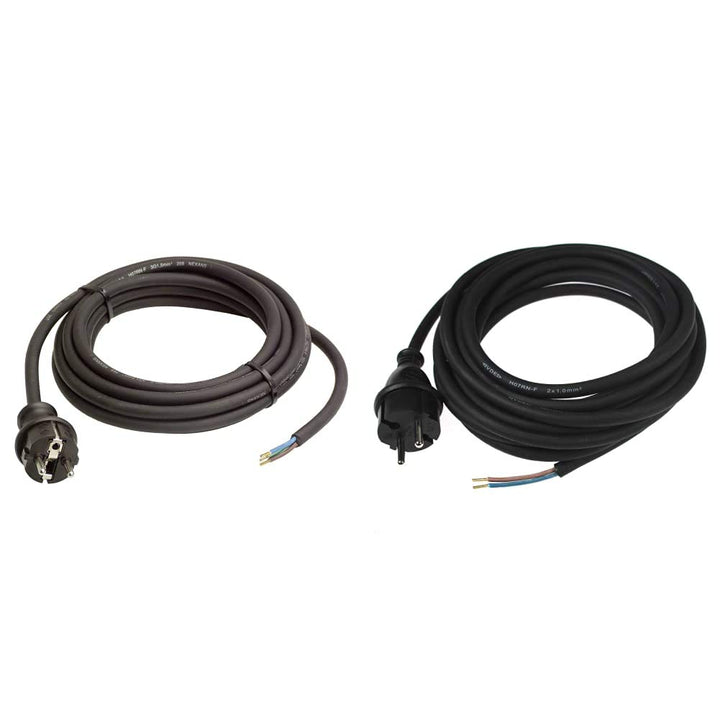 as - Schwabe Gummi-Anschlussleitung 10 m – Verbindungskabel 230 V / 16 A, H07RN-F 3G1,5 & Bohrmaschi