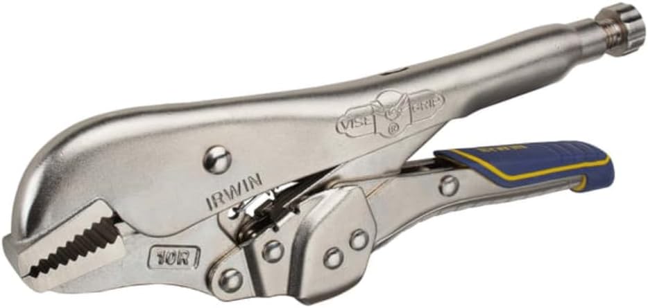 Irwin Fast Release 10R Gripzange 250 mm, gerade Backen, Spannweite 48 mm, ProTouch 2K-Griff, T01T, 2