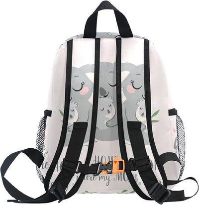 Kinderrucksack Cute Koala MOM und Baby Kindergarten Vorschule Tasche für Kleinkind Mädchen Jungen