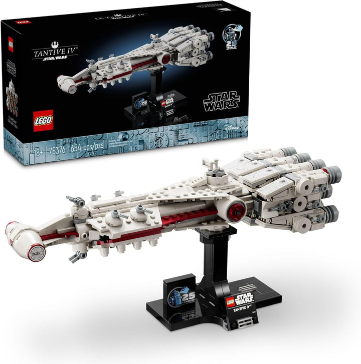 LEGO Star Wars: A New Hope Tantive IV, baubares Raumschiff Modell zum 25. Jubiläum, kreatives Bauset