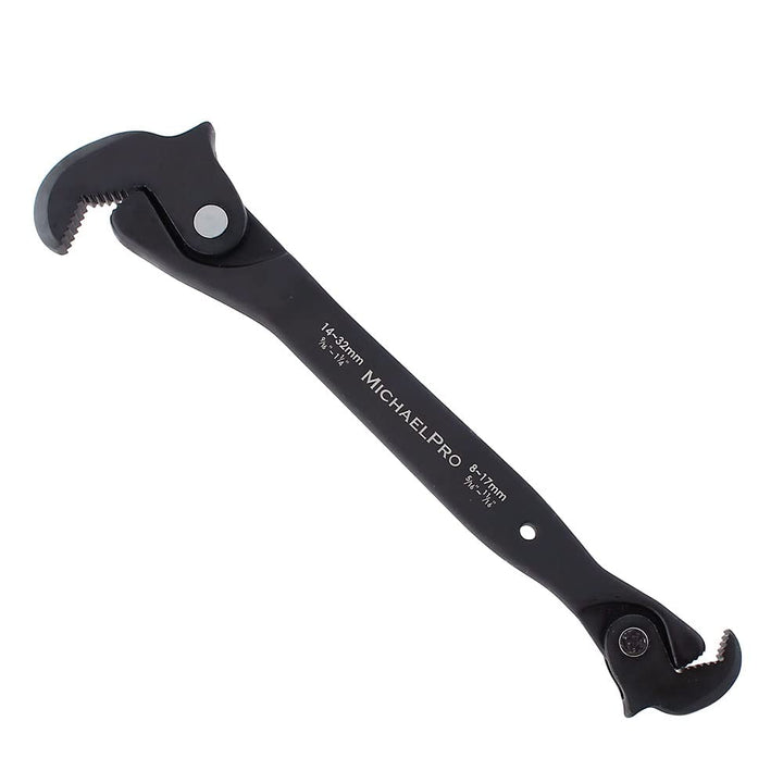 MichaelPro Dual Action Auto Size Adjusting Wrench, Self-Adjusting Quick Wrench, Multi-Size Spring Wr