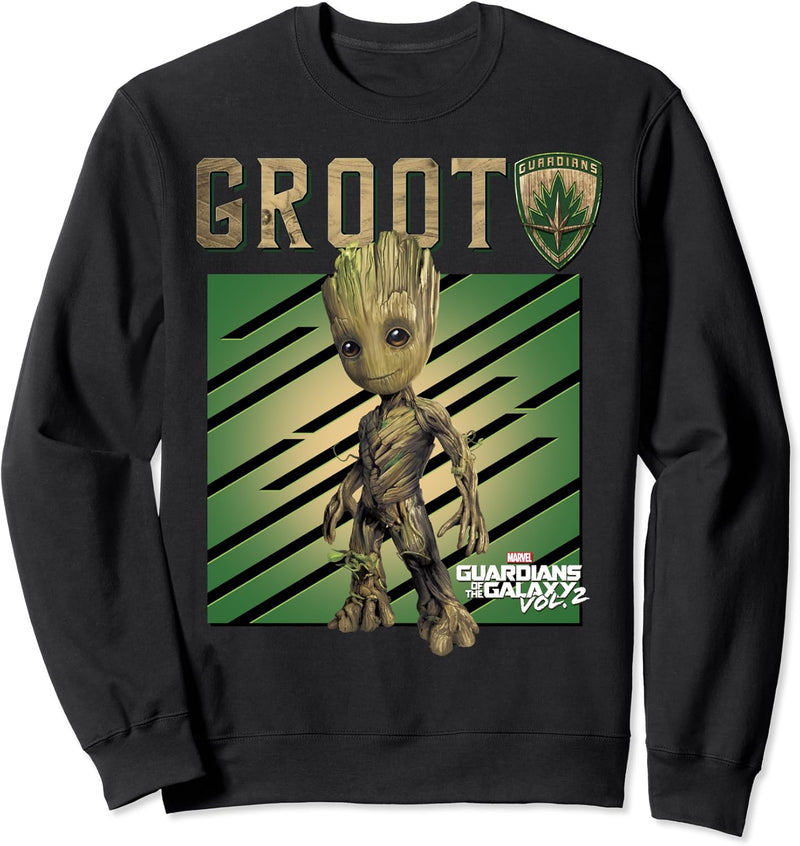 Marvel Guardians Vol. 2 Baby Groot Shield Sweatshirt