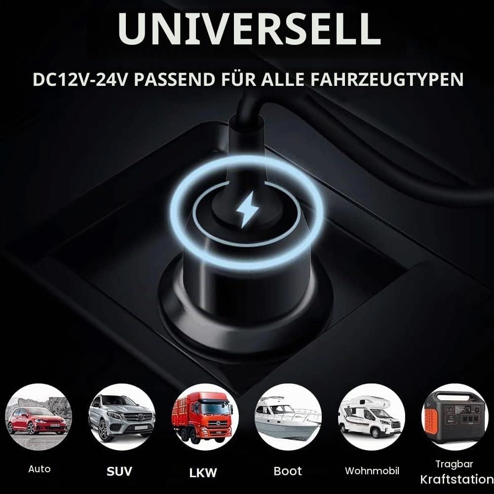 KFD DC 12V-24V Surface Pro KFZ Netzteil Ladegerät für Microsoft Surface Pro 9 Pro 8 Pro X Pro 7 Pro