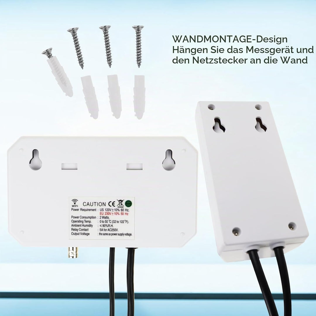 WiFi Smart Wasserqualität Tester pH, EC, und Temperatur Monitor kontinuierliche Online-Überwachung T