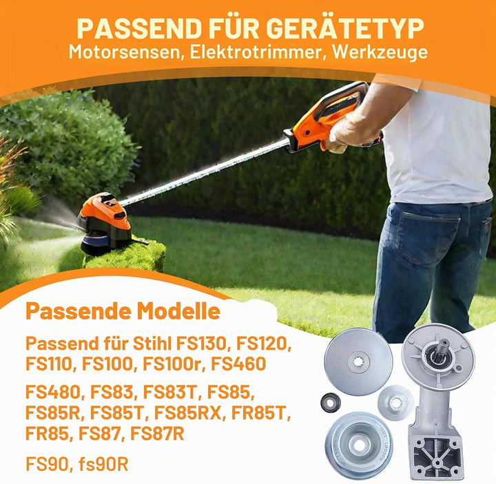 Freischneider Getriebe Rasenmäher für Stihl FS120 Freischneider Trimmer Ersetzen für FS130 FS200 FS2