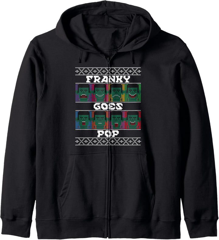 Frankenstein hässliches lustiges Kostüm Halloween Kapuzenjacke