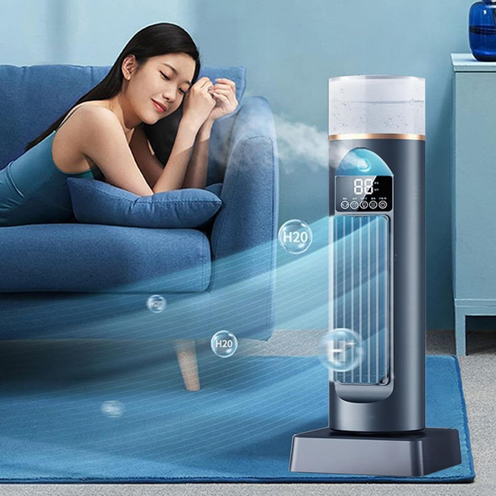 Turm AC -Klimaanlage, Kaltluftventilator, Cool Air Lüfter für Schlafzimmer, Ruhiger oszillierender b