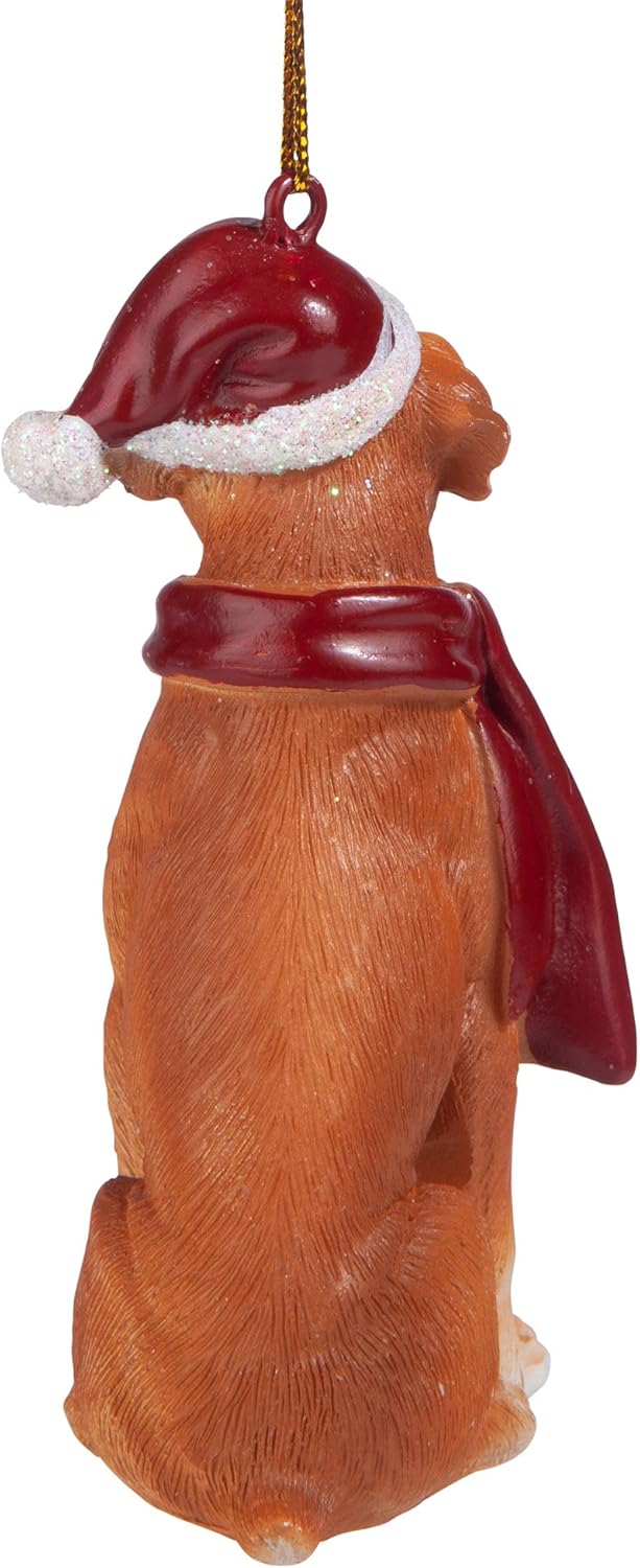 Design Toscano JH576302 Boston Terrier Urlaub Hund Ornament Skulptur Boxer Full Color, Boxer