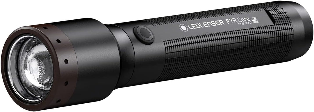 Ledlenser, P7R Core, LED Taschenlampe, 1400 Lumen, mit Akku, wiederaufladbar, wasserfest, fokussierb