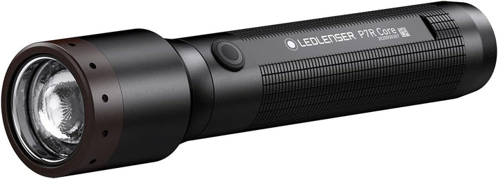 Ledlenser, P7R Core, LED Taschenlampe, 1400 Lumen, mit Akku, wiederaufladbar, wasserfest, fokussierb