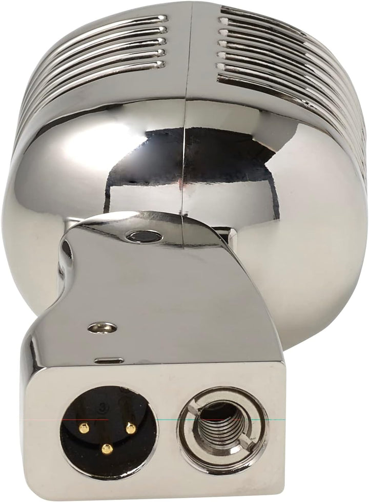 Alecto UDM-60 Dynamisches Gesangsmikrofon - Vintage Gesangsmikrofon - 60Hz-16kHz Frequenzbereich - 5