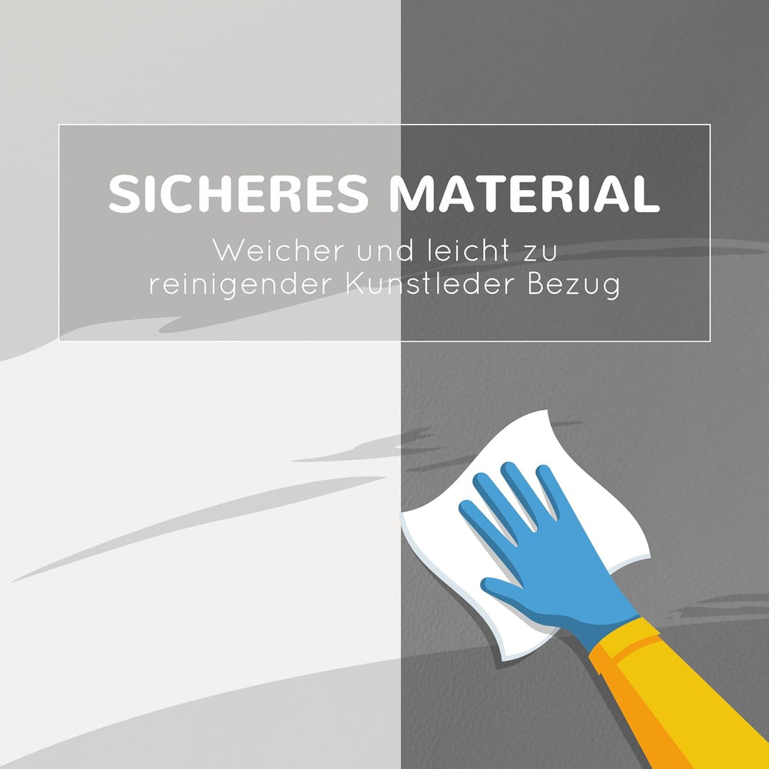 HOMCOM 2 TLG. Schaumstoff Bausteine Kinder Softbausteine Weiche Riesenbausteine Schaumstoffblöcke fü