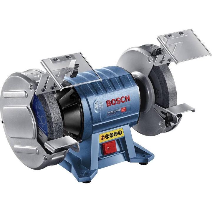 Bosch Professional Doppelschleifer GBG 60-20 (600 Watt, Schleifscheiben-Ø 200 mm, Leerlaufdrehzahl 3