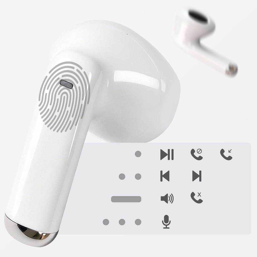 yobola Kopfhörer Kabellos Bluetooth 5.4, In-Ear Ohrhörer HiFi Stereo Bass mit 4 HD Mikrofone, Mini K