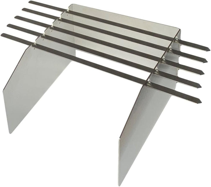 BABOSSA Wind und Spritzschutz Broil King Sizzle Zone aus massivem Edelstahl | 2mm rostfreier V2A Ede