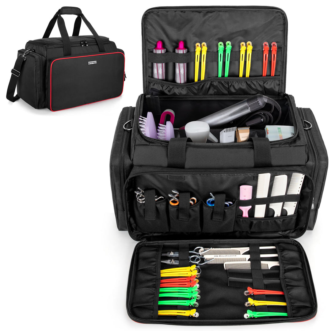 BAFASO Friseur Reisetasche, Frisör Aufbewahrung Koffer für Salon, Friseur Tasche für Friseurin, Mask