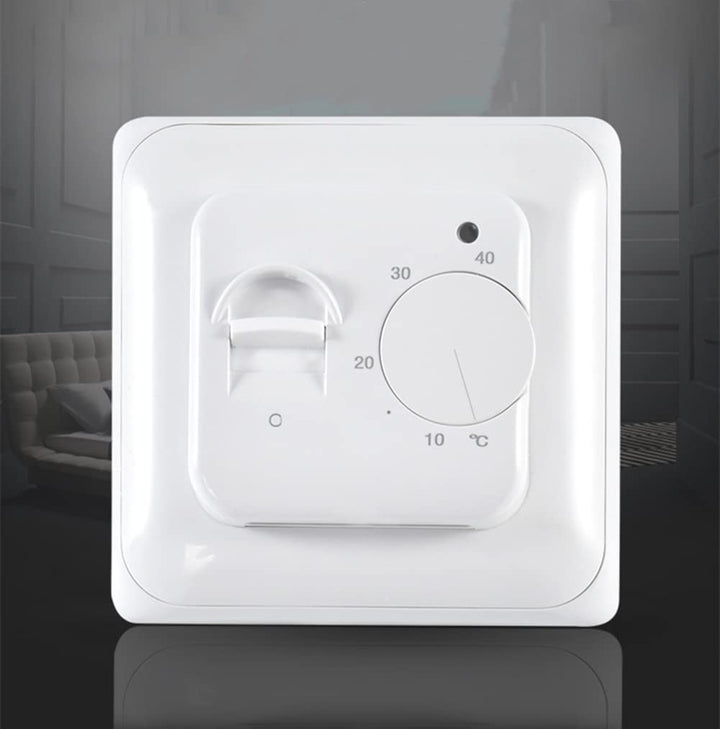 Raumboden Mechanischer Thermostat Heizung Thermostat Klimaanlage Temperaturschalter mit 2,9 m Sensor