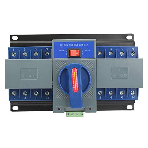 Mini 63A 4P Dual Power Automatic Transferschalter Stellen Sie die Funktion des schnellen Schliessens