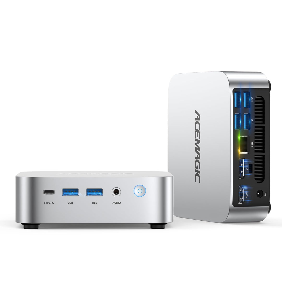 ACEMAGIC K1 Mini PC, Core i5 12600H(12C/16T), 32GB DDR4 1TB SSD Micro Desktop Computer Für Büro/Heim