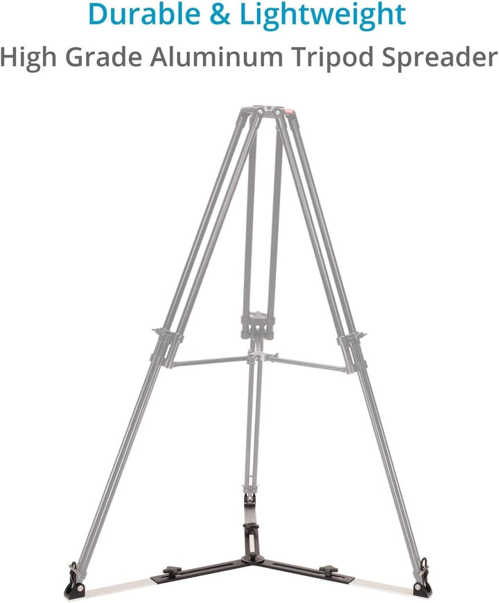 PROAIM Aluminium-Teleskopspreizer für alle Stative mit Doppelspikefüssen | nutzlast bis 300-400kg /