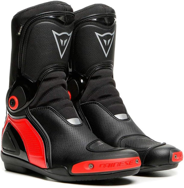 Dainese Sport Master Gore-Tex wasserdichte Motorradstiefel 39 EU Black Lava Red, 39 EU Black Lava Re