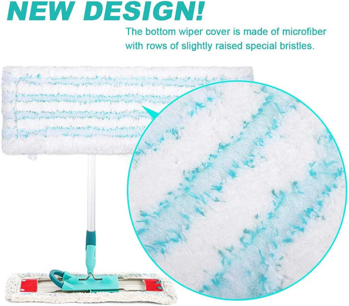 EasyMop 3 Microfibre Pads, Suitable for Professional XL Floor mop, Absorbent and Strong Cleaning Flo